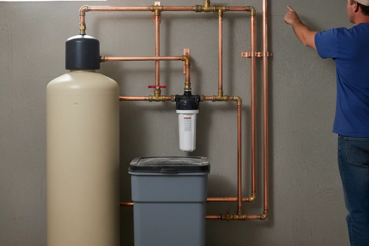 Whole-house water treatment system installed in Greenwald